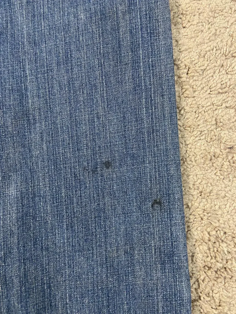 Levis 505 Jeans Mens 36x30 Blue Denim Straight Leg Regular Fit Zip Fly Classic